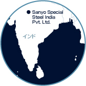 地図:Sanyo Special Steel India Pvt. Ltd.